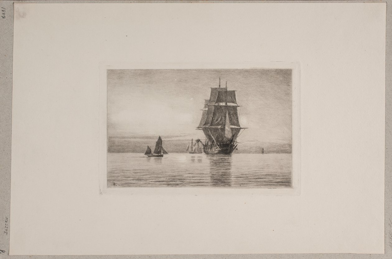 Sera tranquilla nel Mare del Nord da Carl Locher