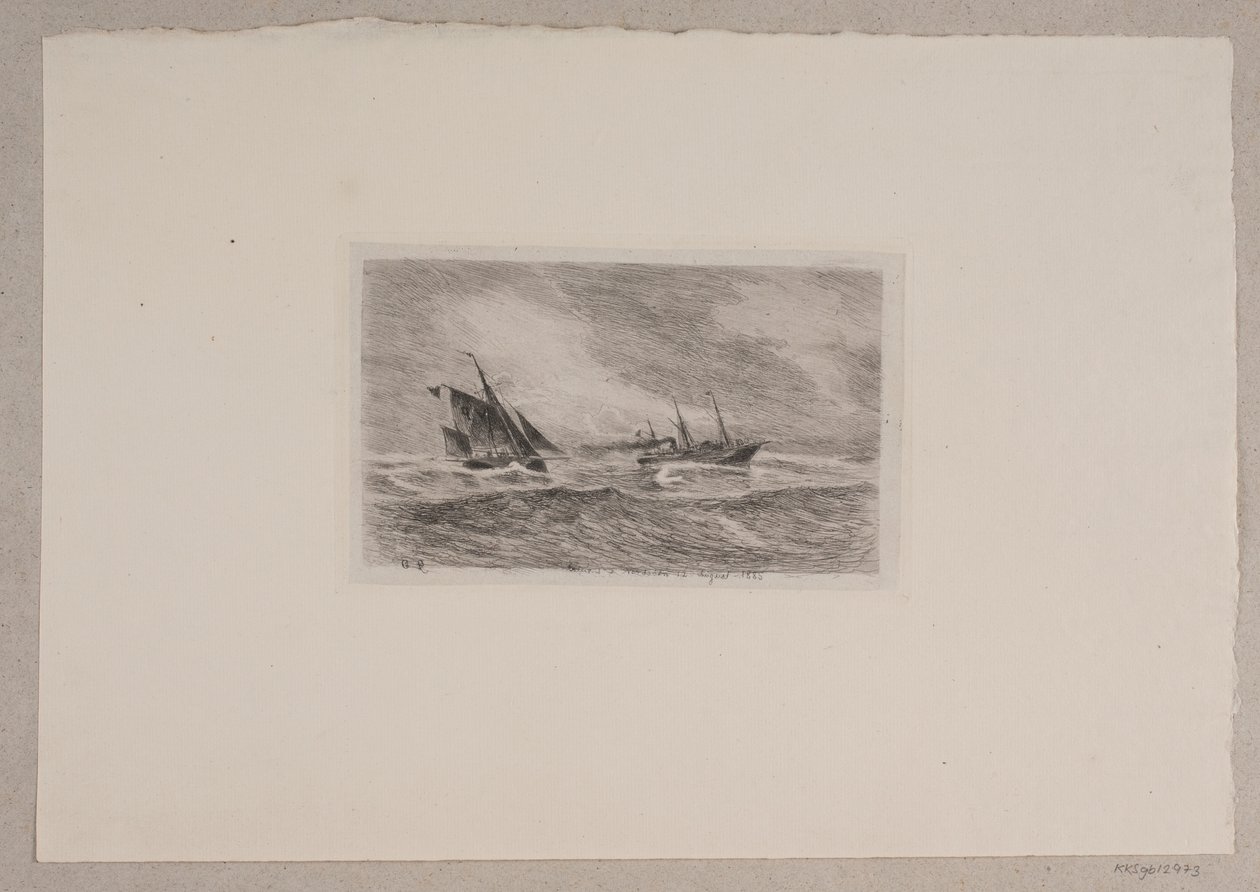 Tempesta nel Mare del Nord. Arcturus riceve il pilota da Carl Locher
