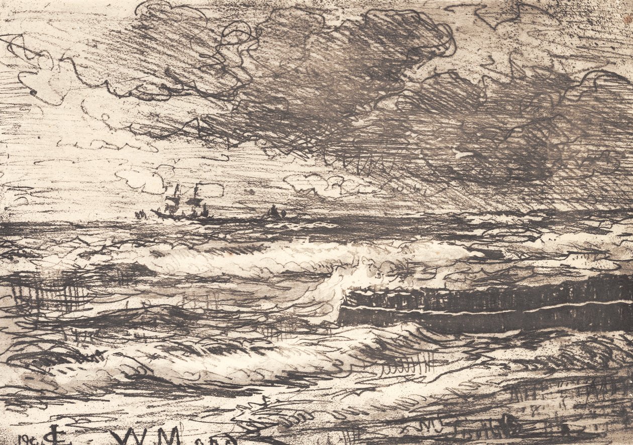 Tempesta a Tisvilde da Carl Locher