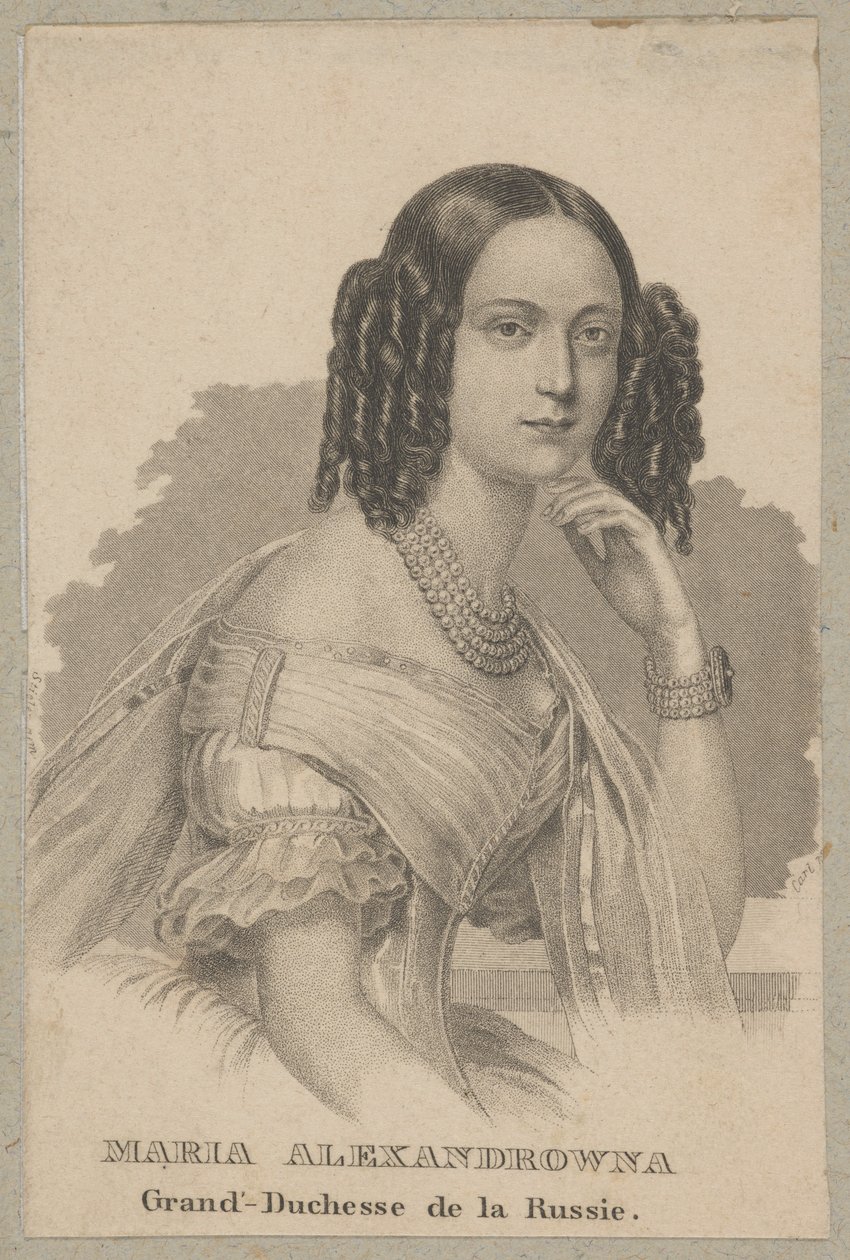 Maria Aleksandrovna (nata Maximiliane Wilhelmine Marie d