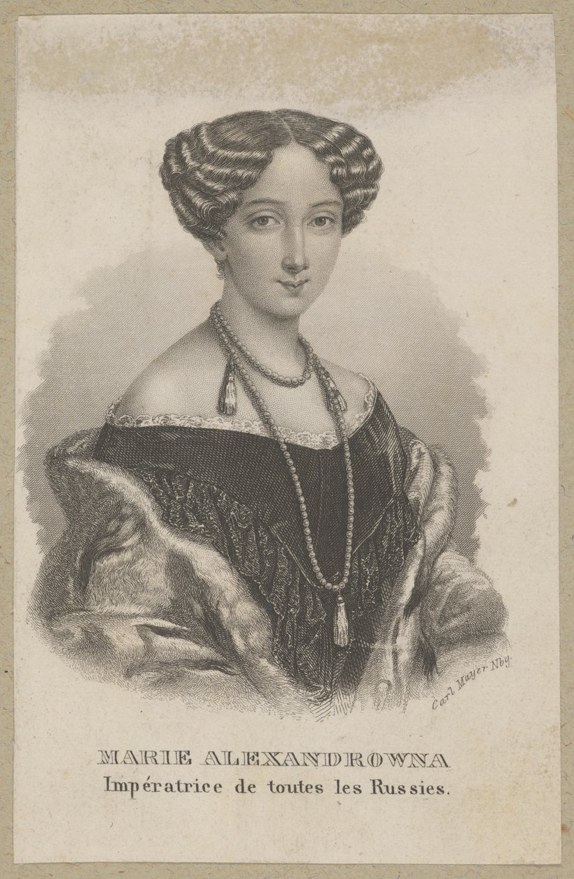 Maria Aleksandrovna (nata Maximiliana Wilhelmina Maria d