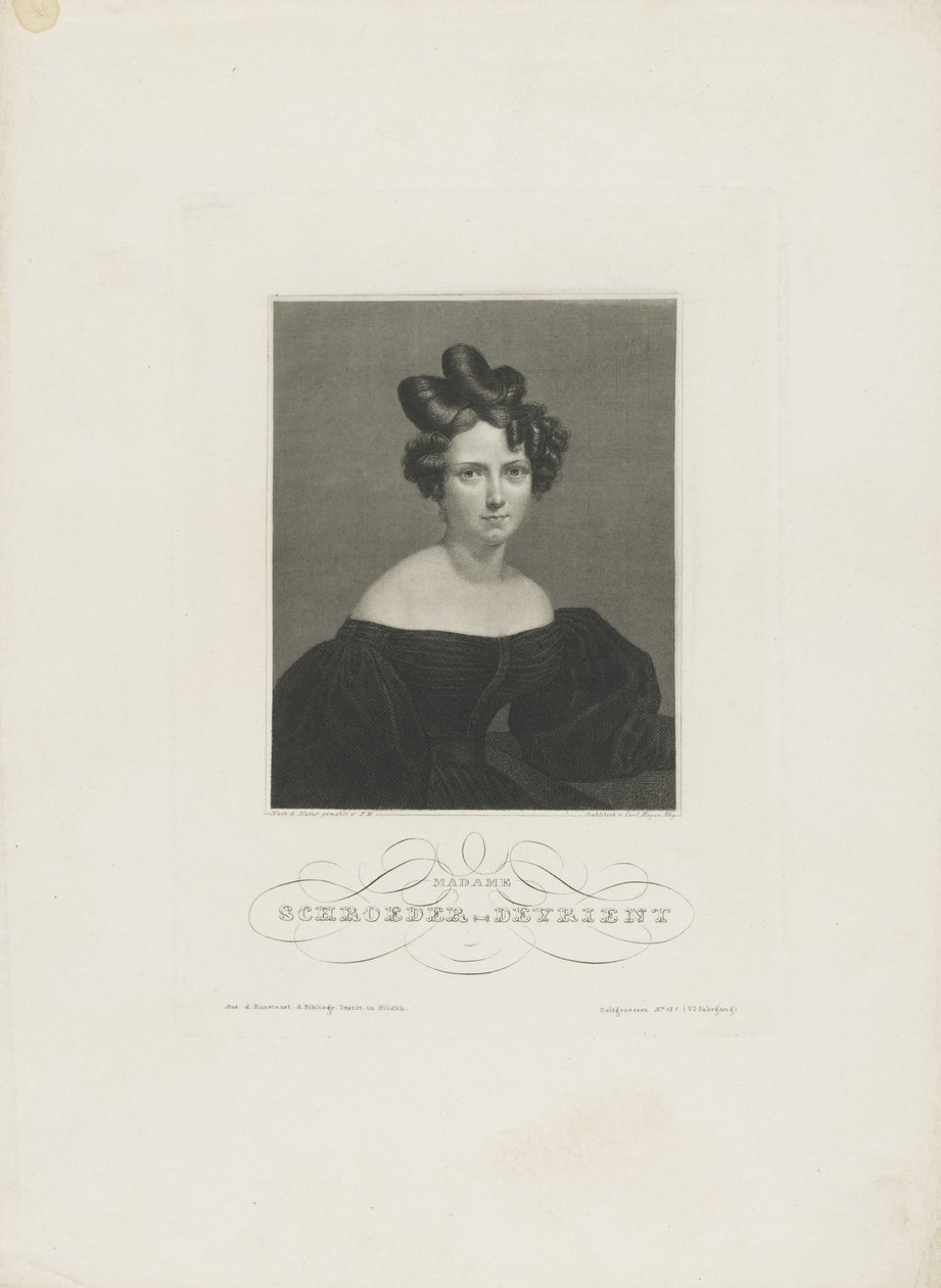 Ritratto della cantante d