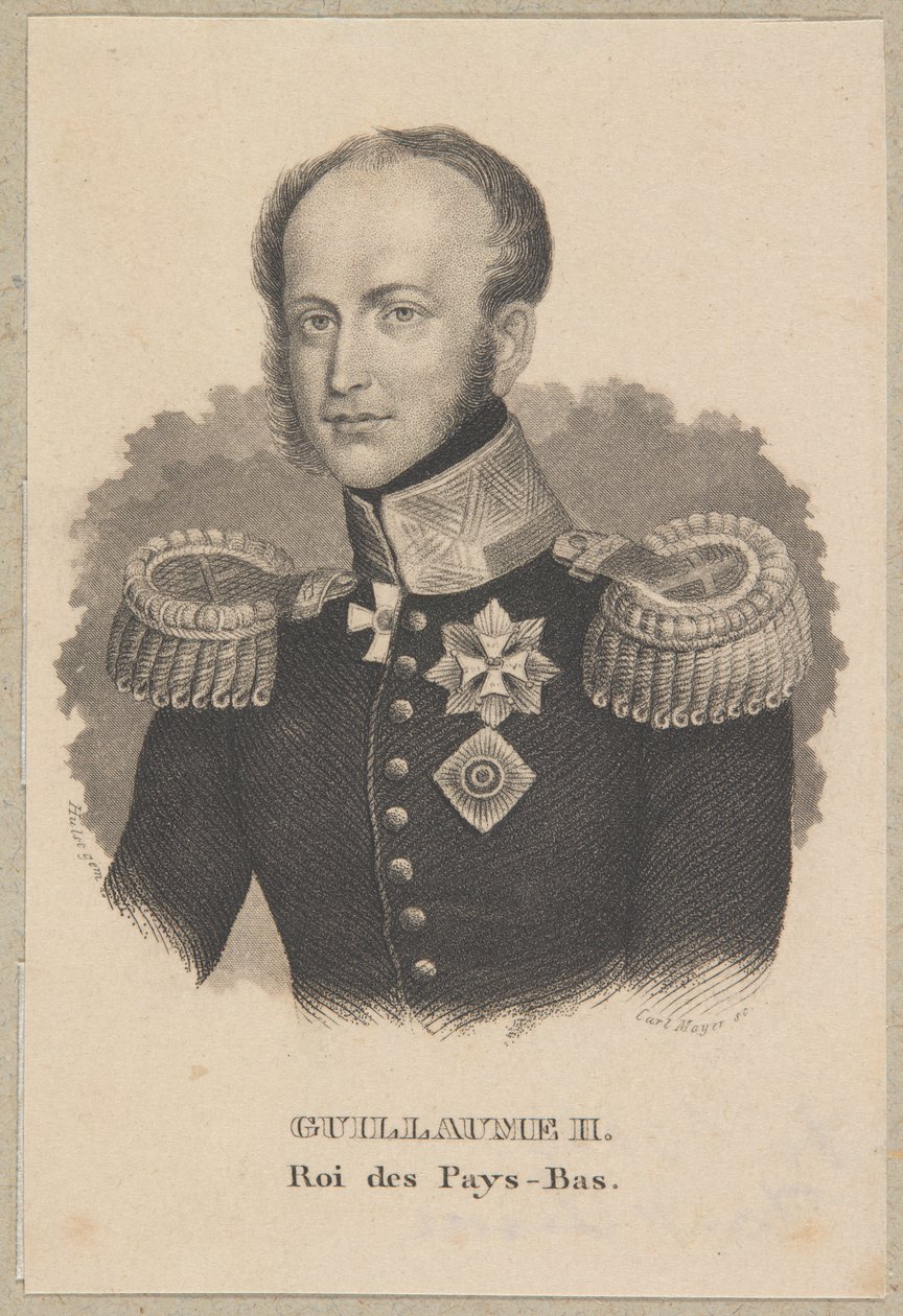 Guglielmo II, re dei Paesi Bassi da Carl Mayer