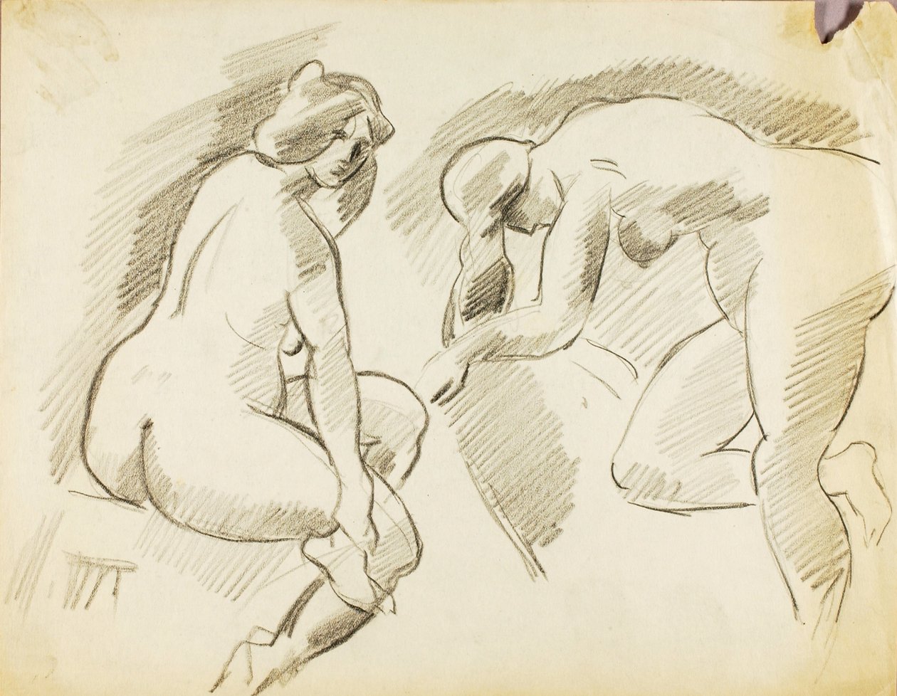 Female Nude (Two) da Carl Newman