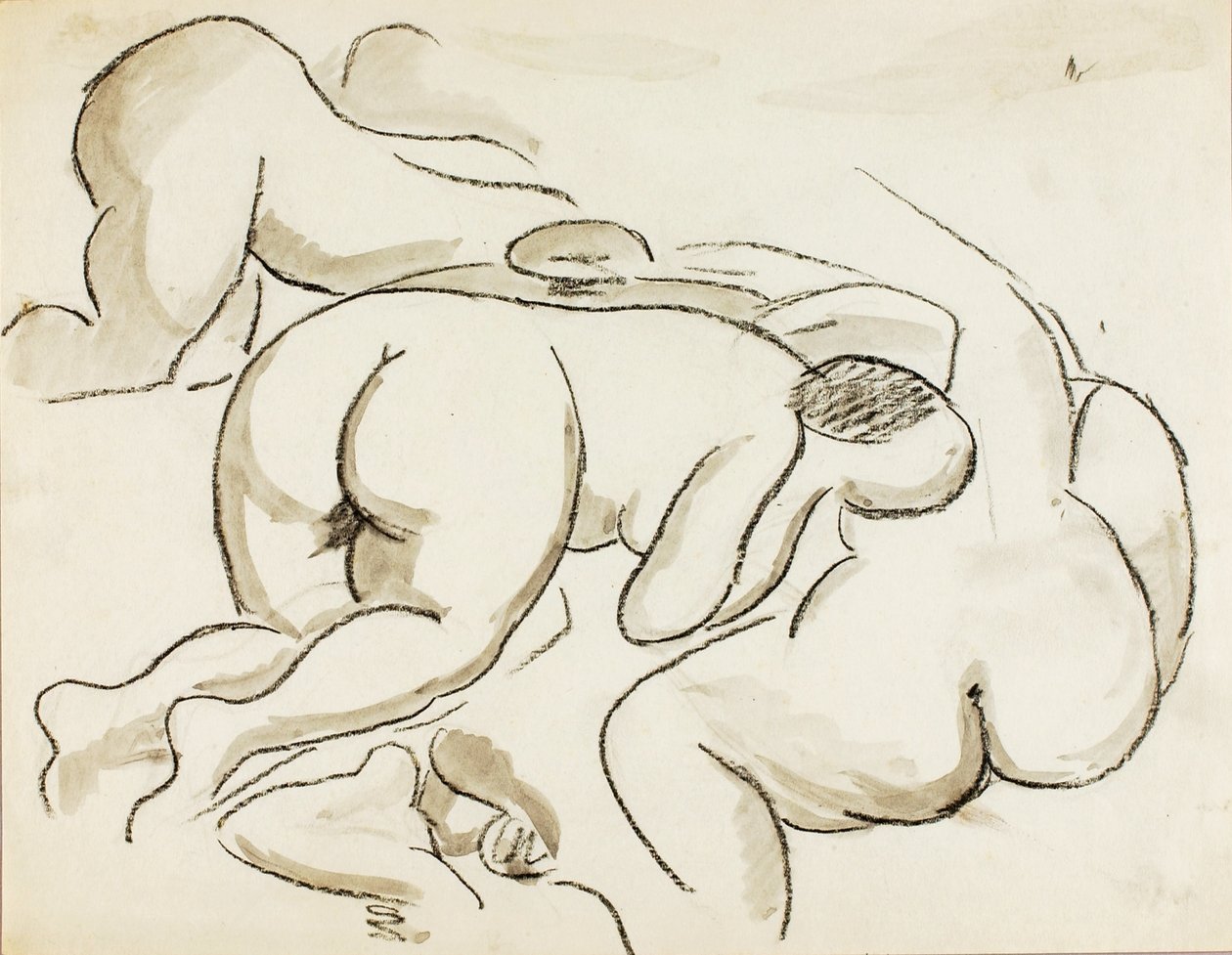 Nudo femminile composto da Carl Newman