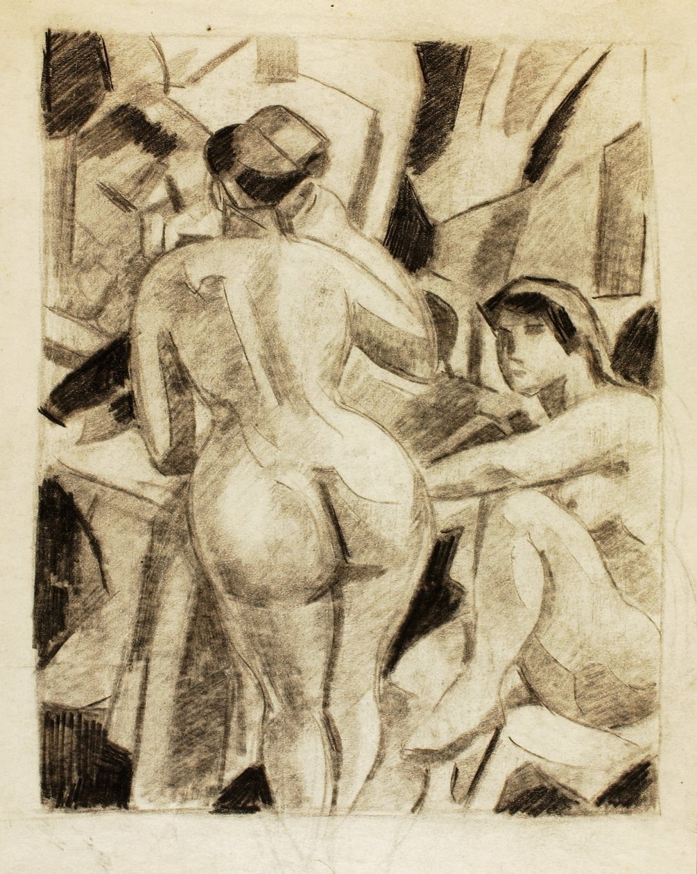 Gruppo di nudi femminili da Carl Newman