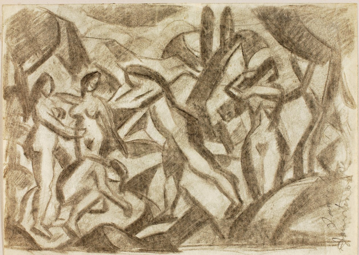 Gruppo di nudi da Carl Newman