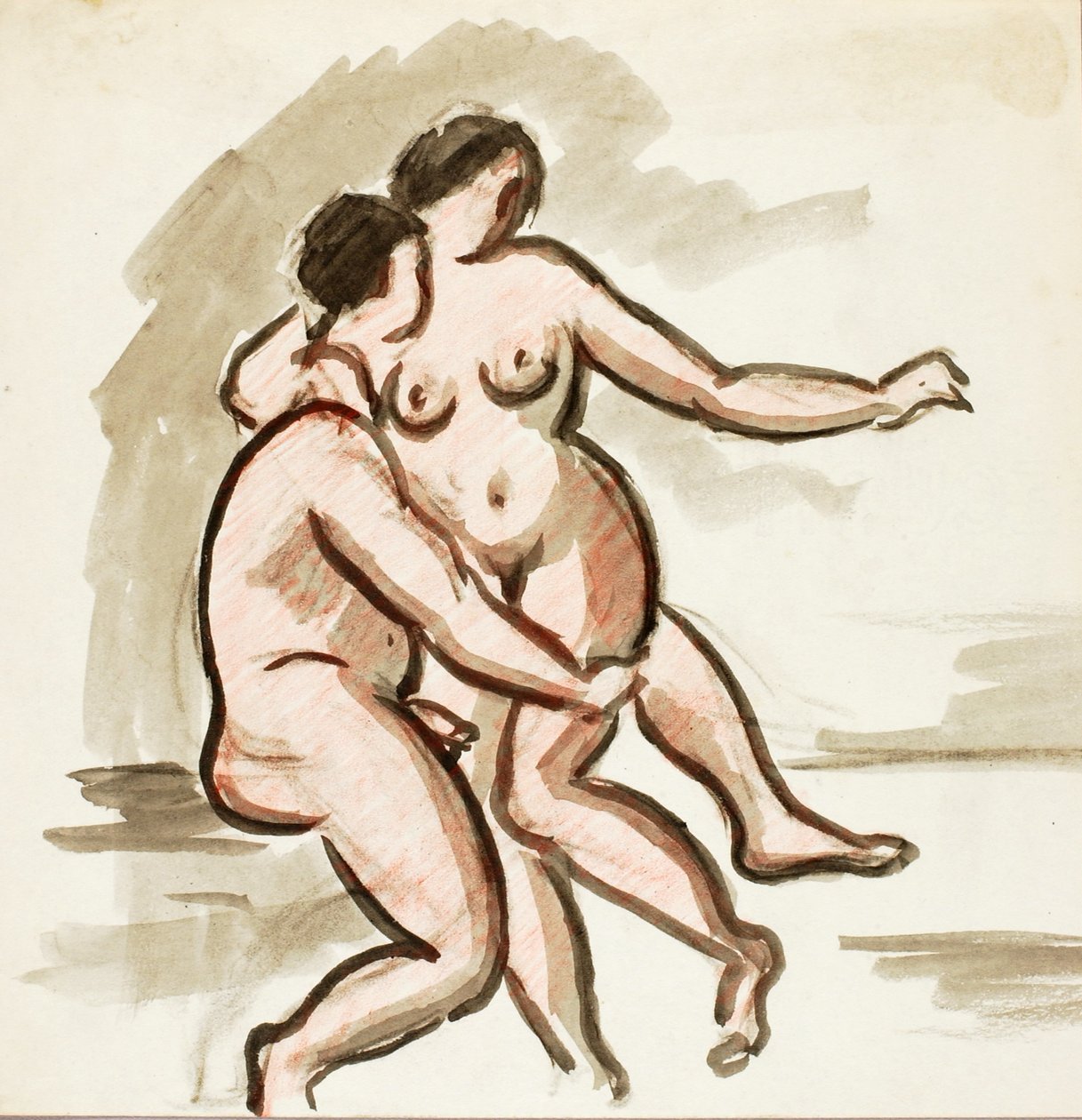 Nudo maschile e femminile da Carl Newman