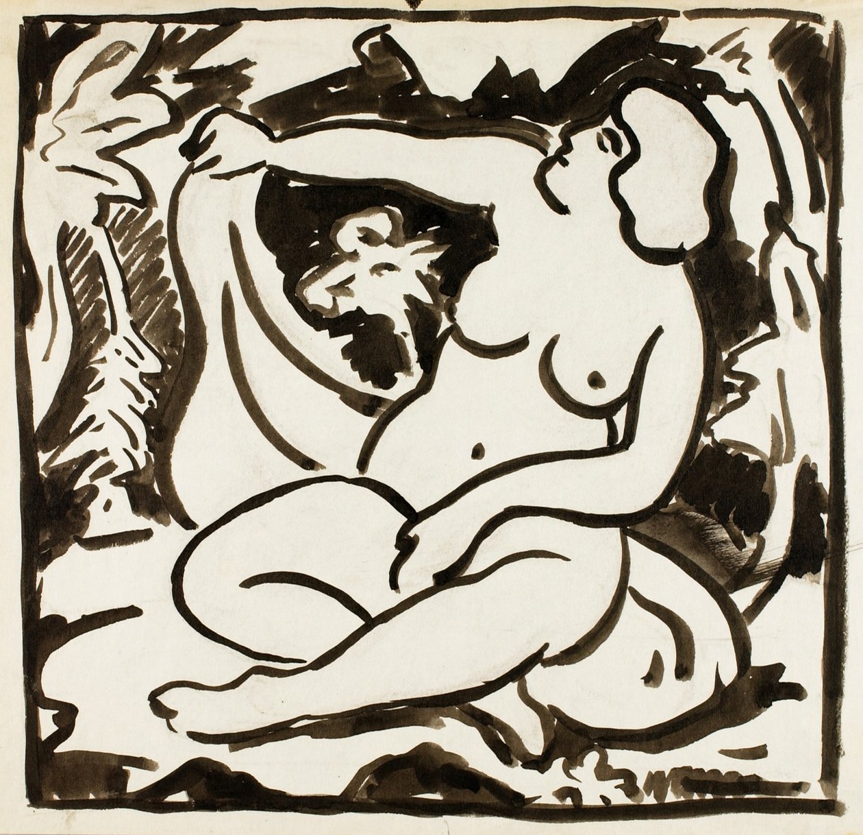 Nudo reclinato da Carl Newman