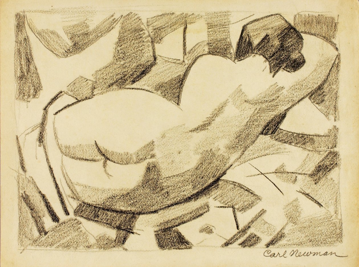 Donne nude reclinate da Carl Newman