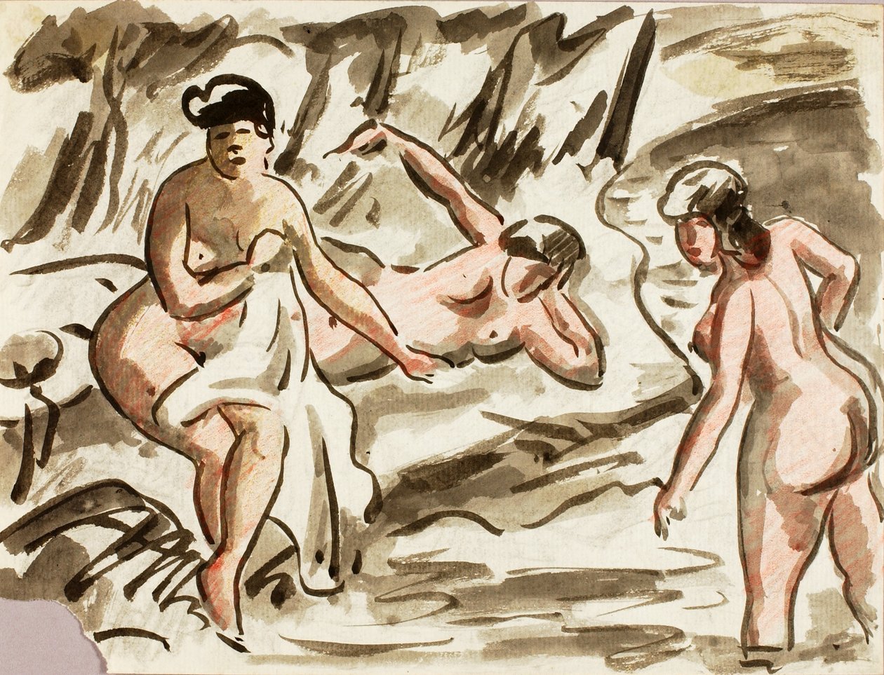 Tre nudi femminili da Carl Newman
