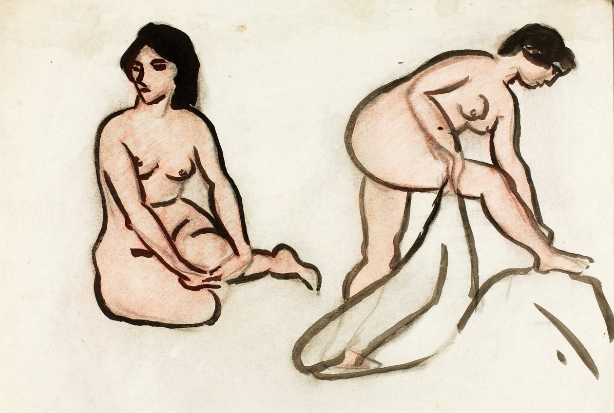 Due nudi femminili da Carl Newman