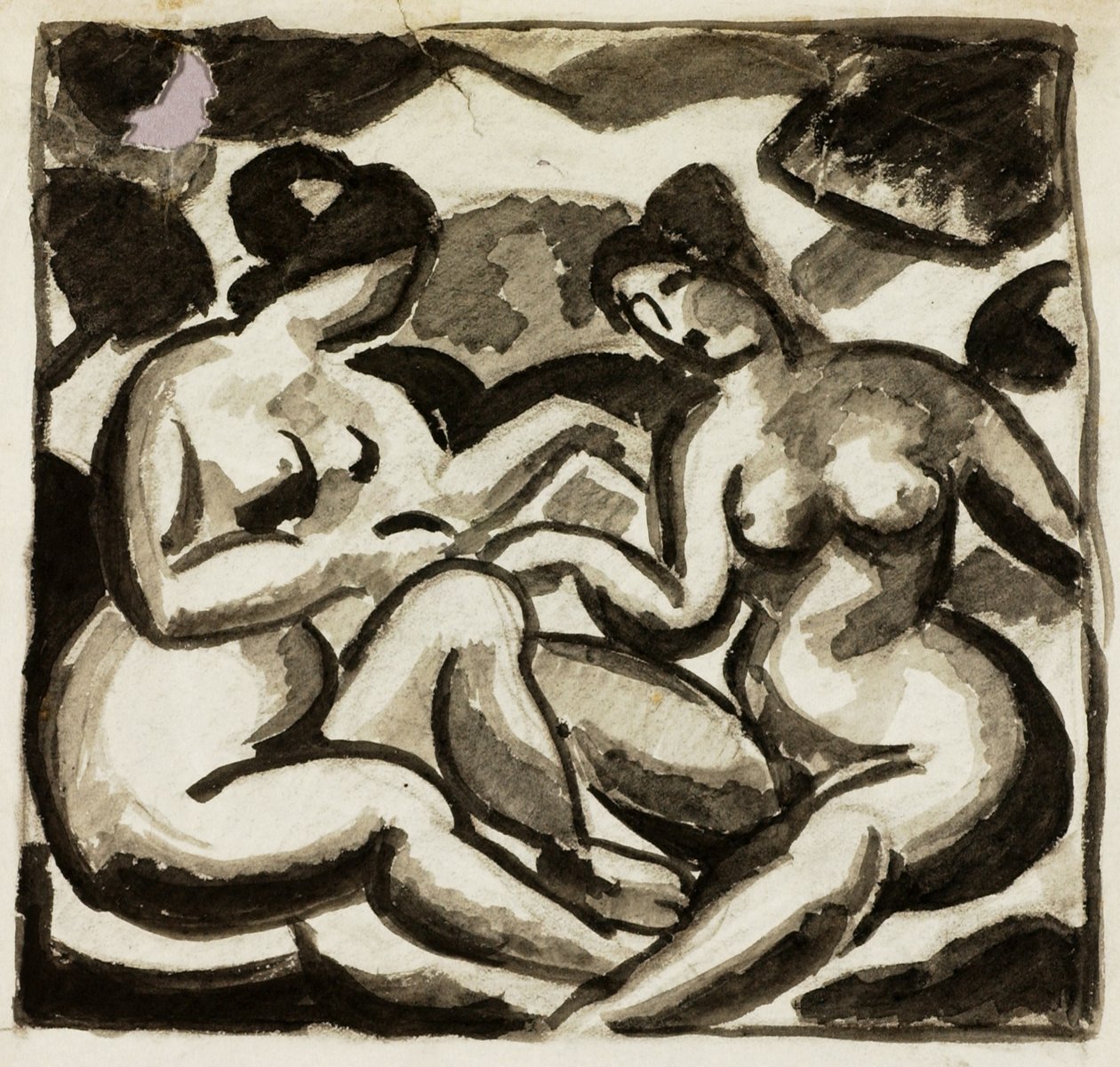 Due nudi femminili da Carl Newman