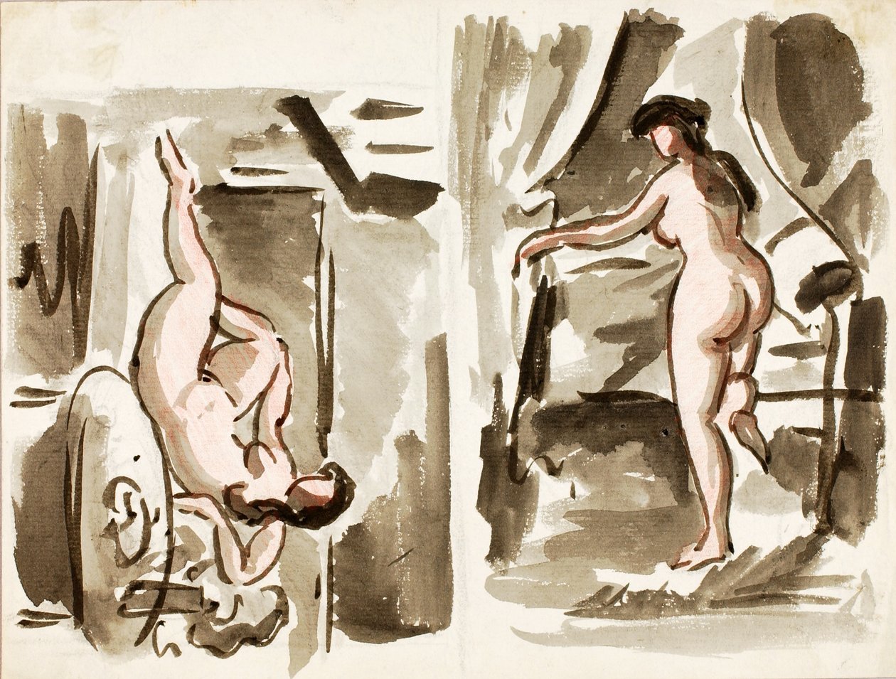 Due nudi femminili da Carl Newman