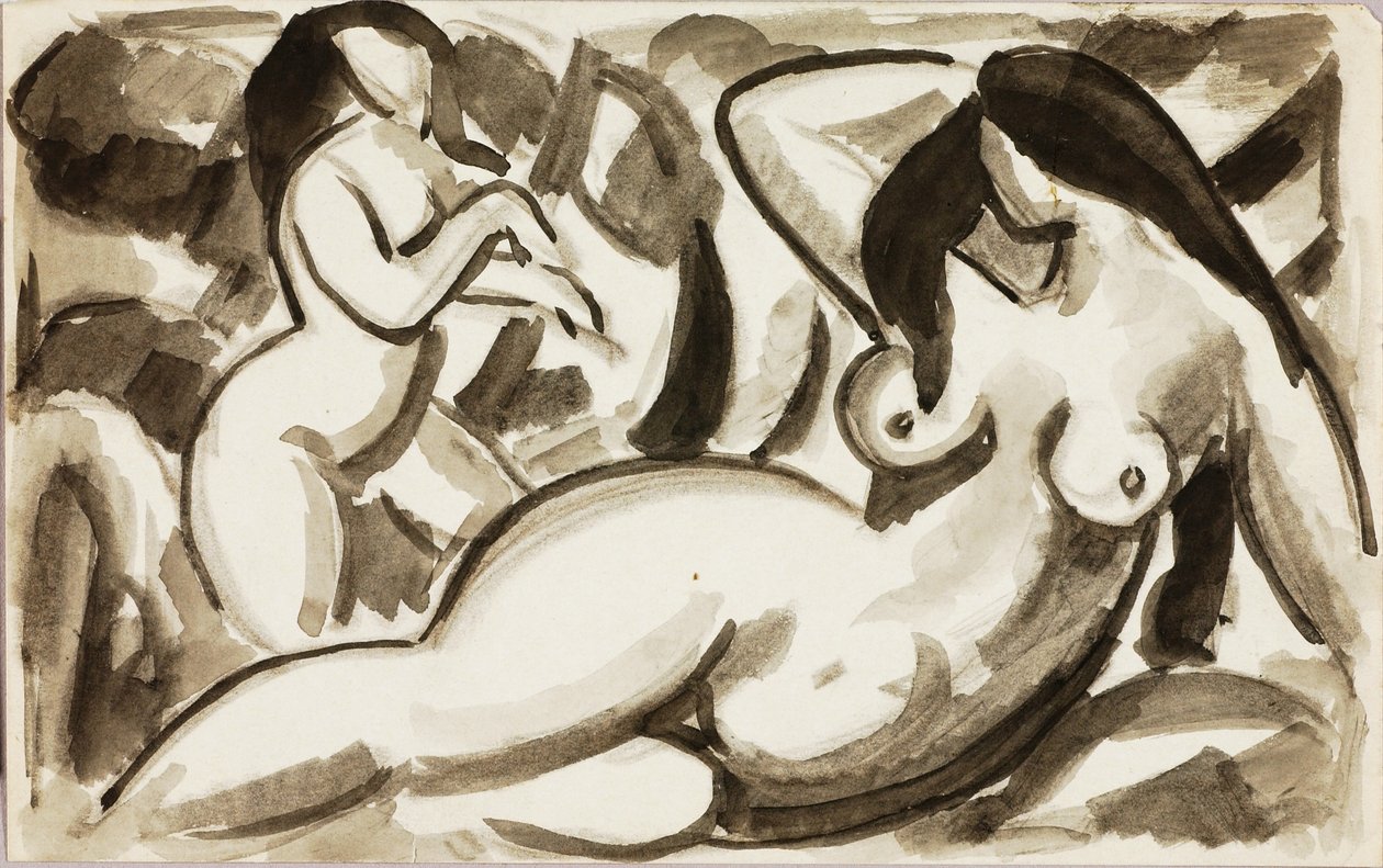 Due nudi femminili da Carl Newman