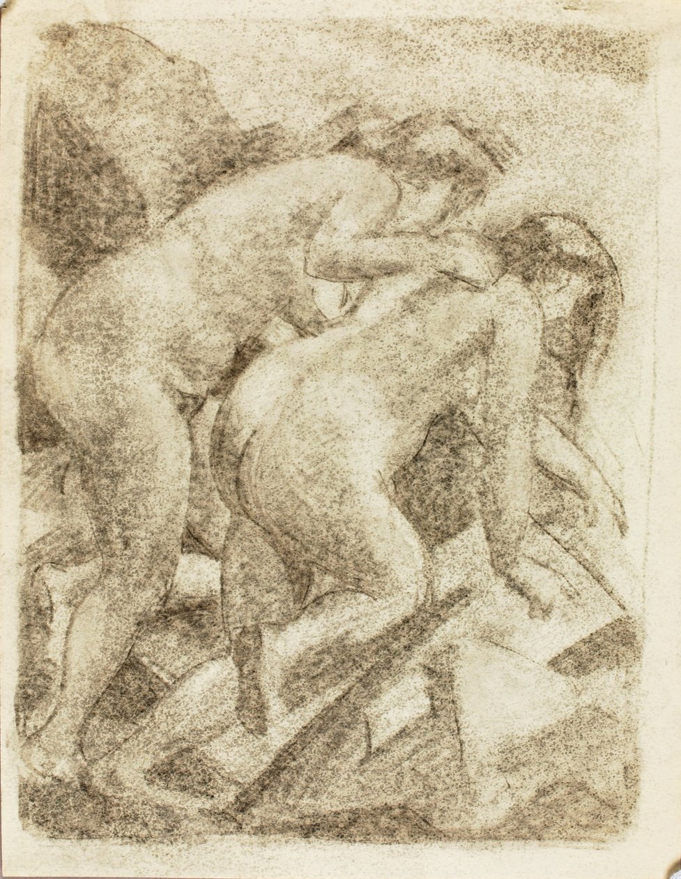 Due figure femminili nude da Carl Newman