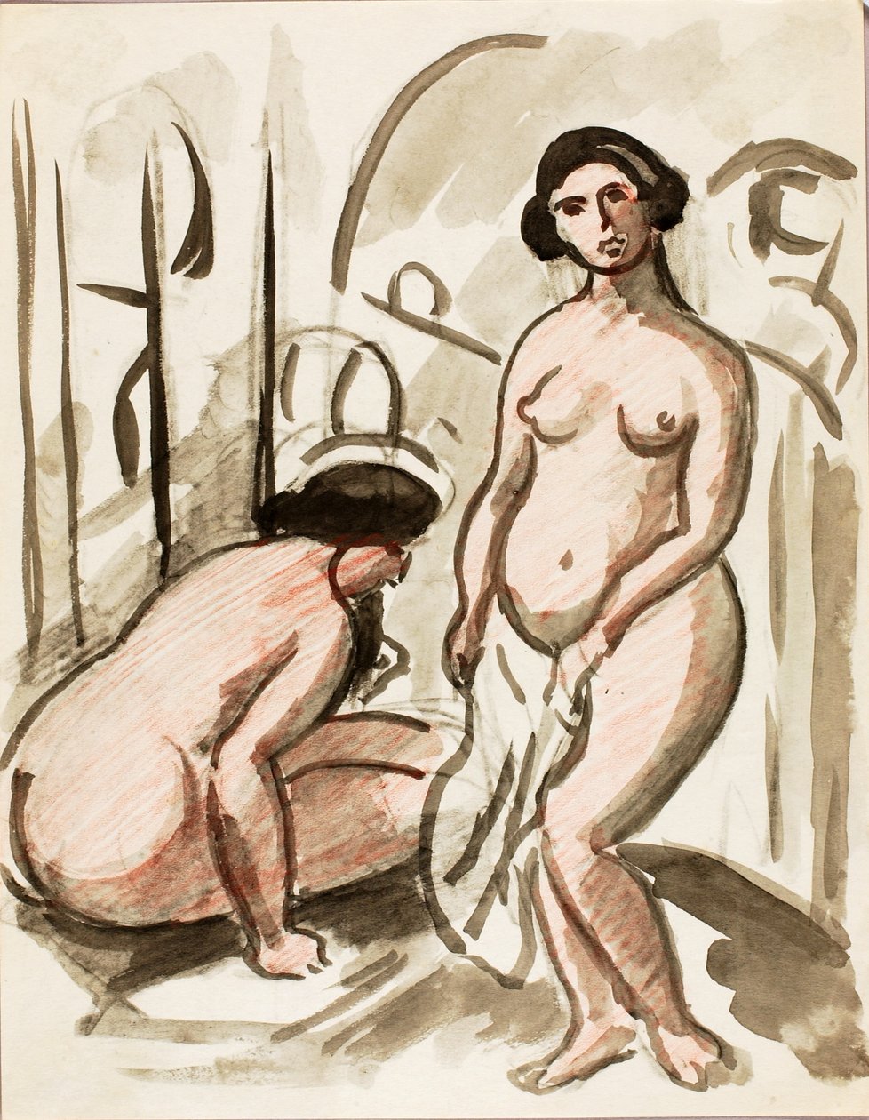 Due figure nude da Carl Newman