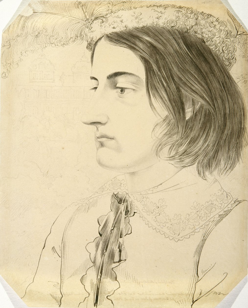 Ludwig Simon, studente di teologia da Carl Philipp Fohr