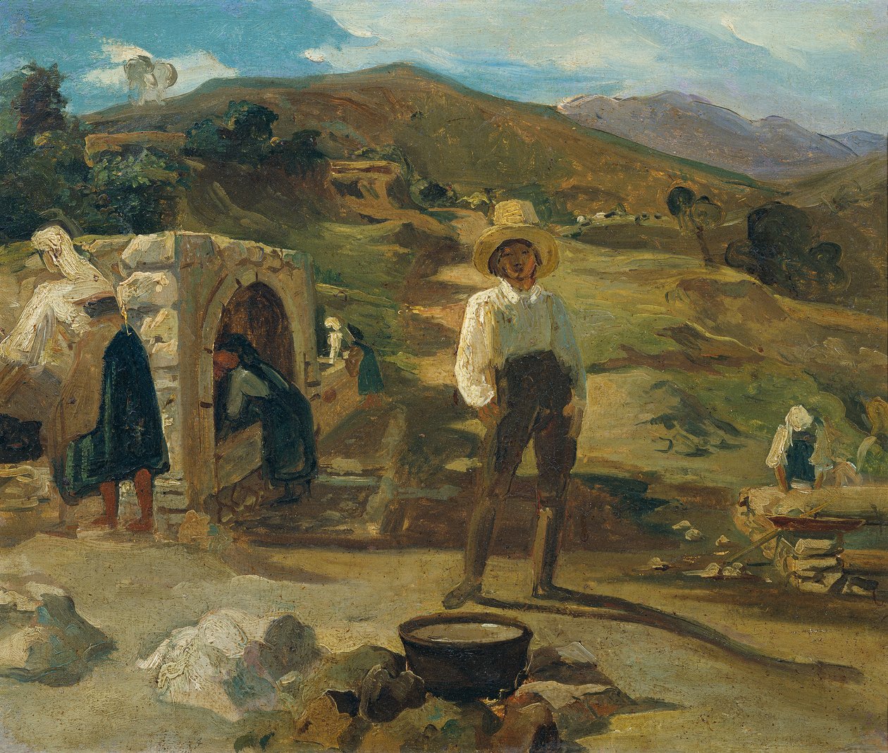 Paesaggio italiano da Carl Rahl
