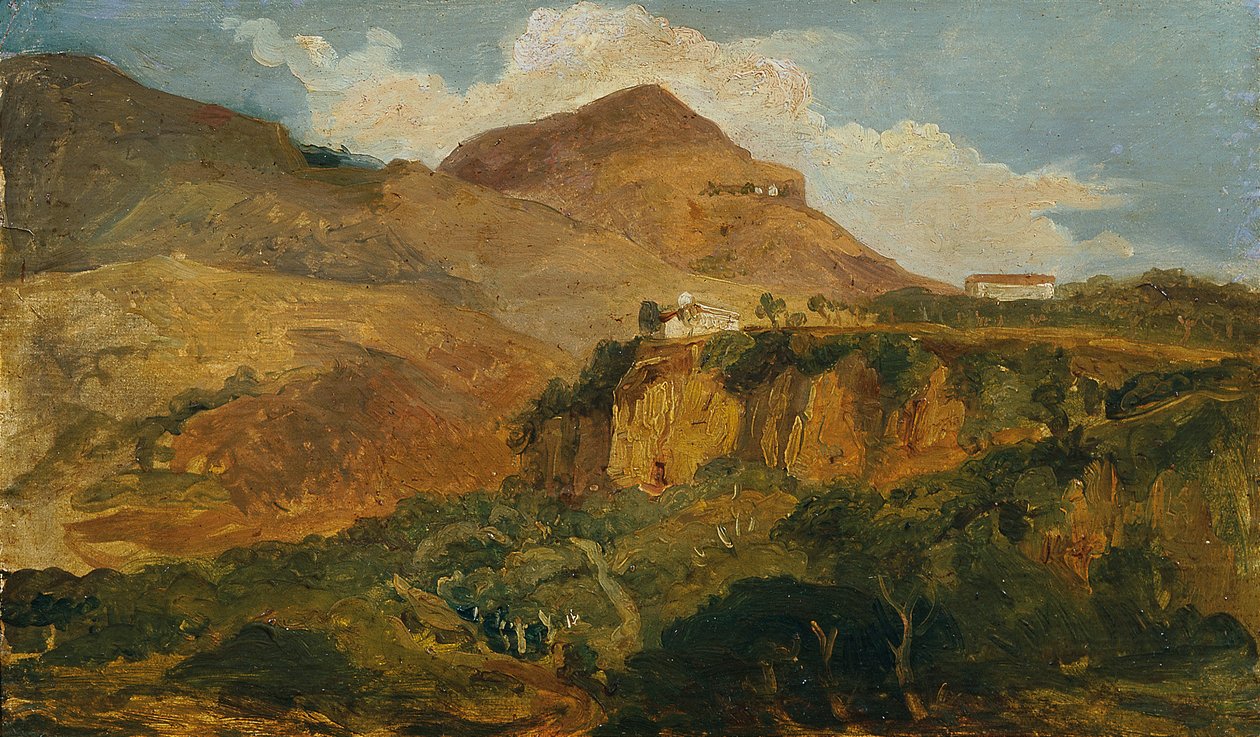 Paesaggio montano meridionale da Carl Rahl