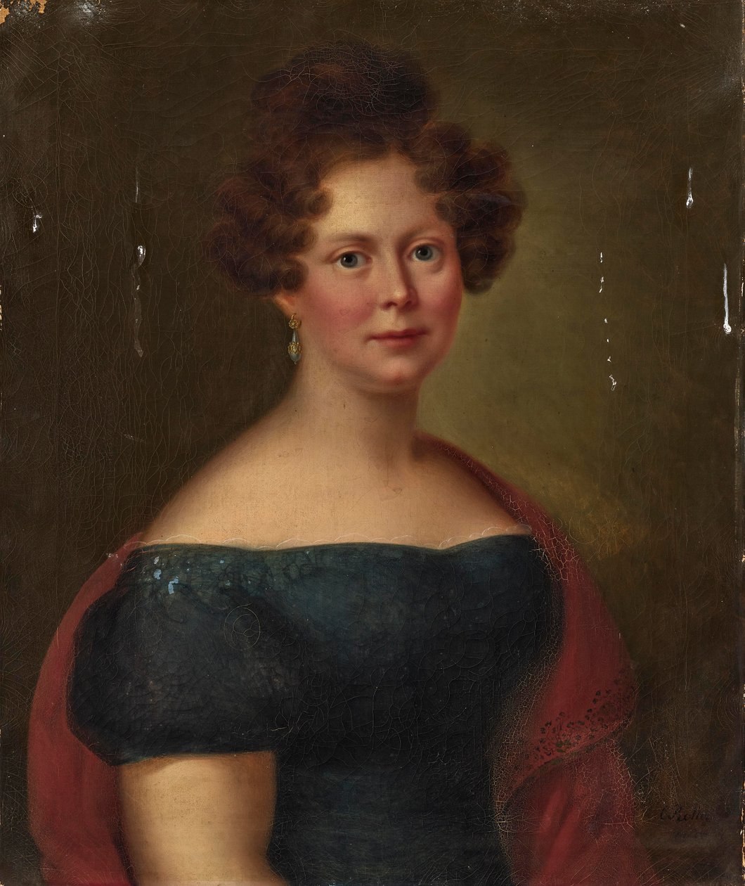 Tedesco: Principessa Luise von Hohenlohe-Öhringen, Principessa del Württemberg da Carl Rothe