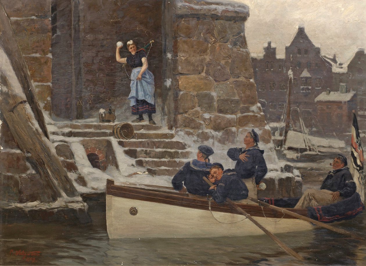 Carl Saltzmann - Assicurazione per la pace, 1909 da Carl Saltzmann