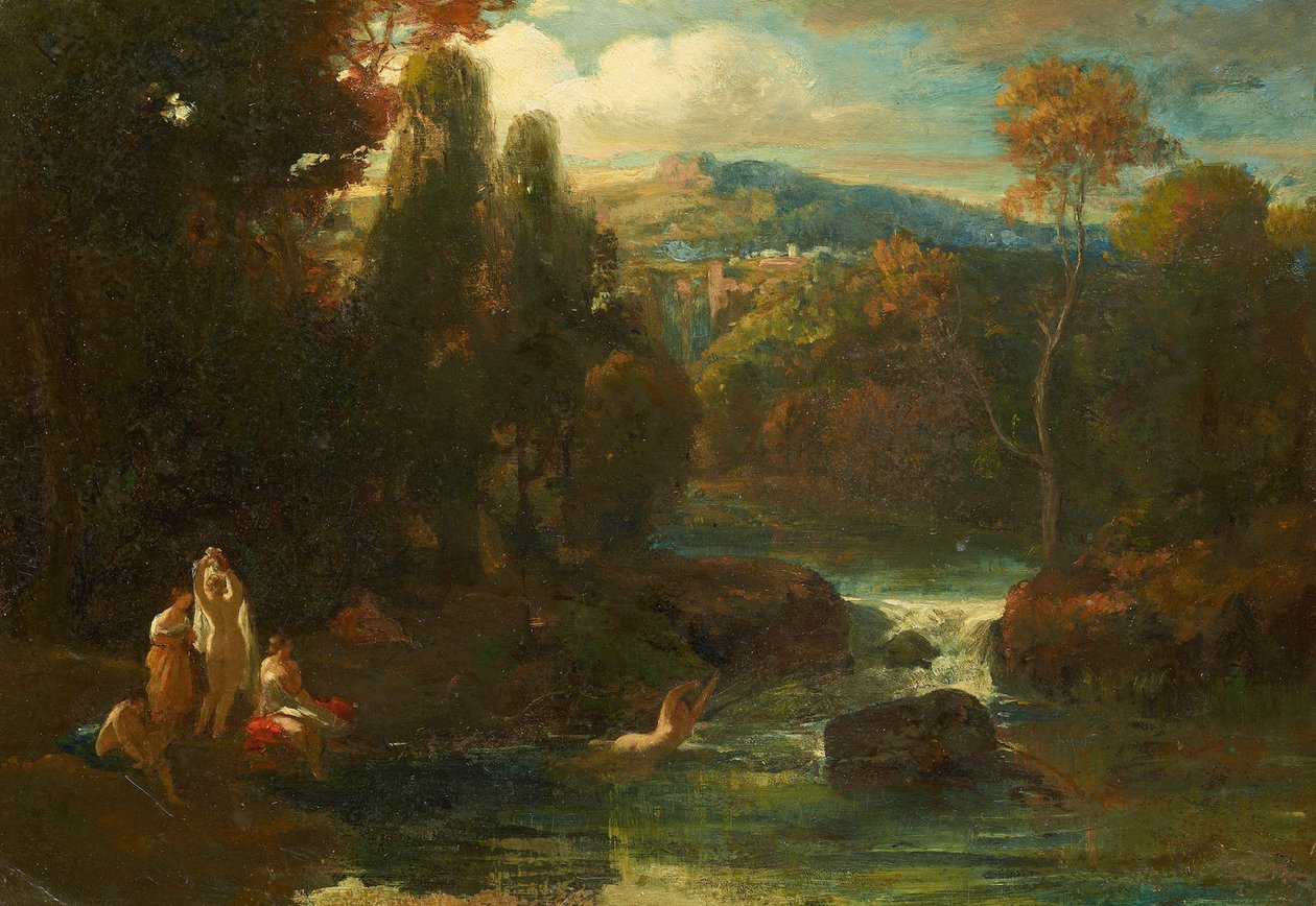 Donne al bagno da Carl Spitzweg