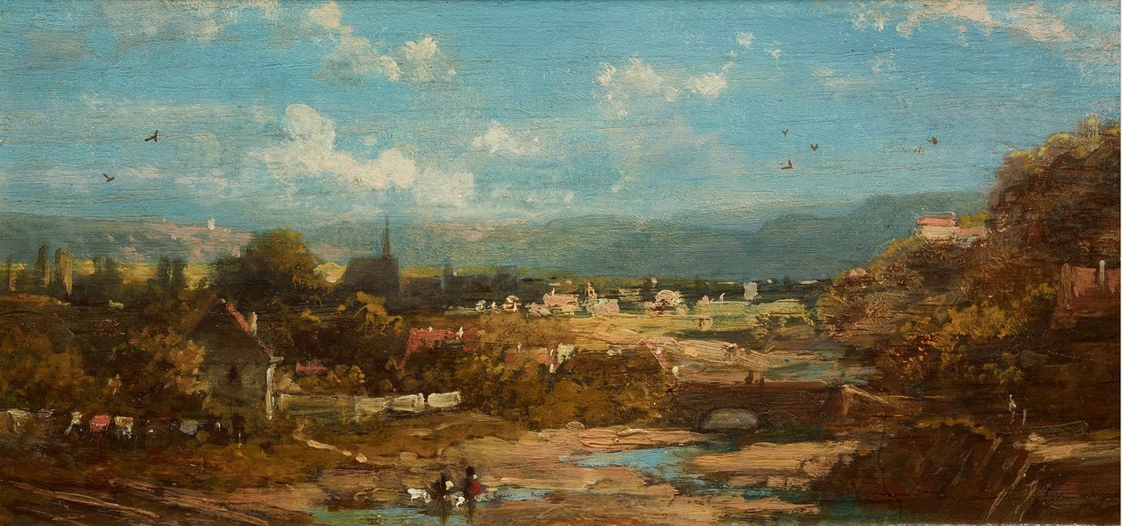Cittadina bavarese da Carl Spitzweg