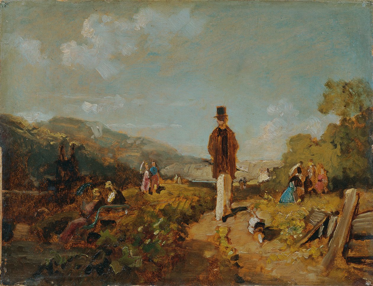 Il vecchio scapolo da Carl Spitzweg