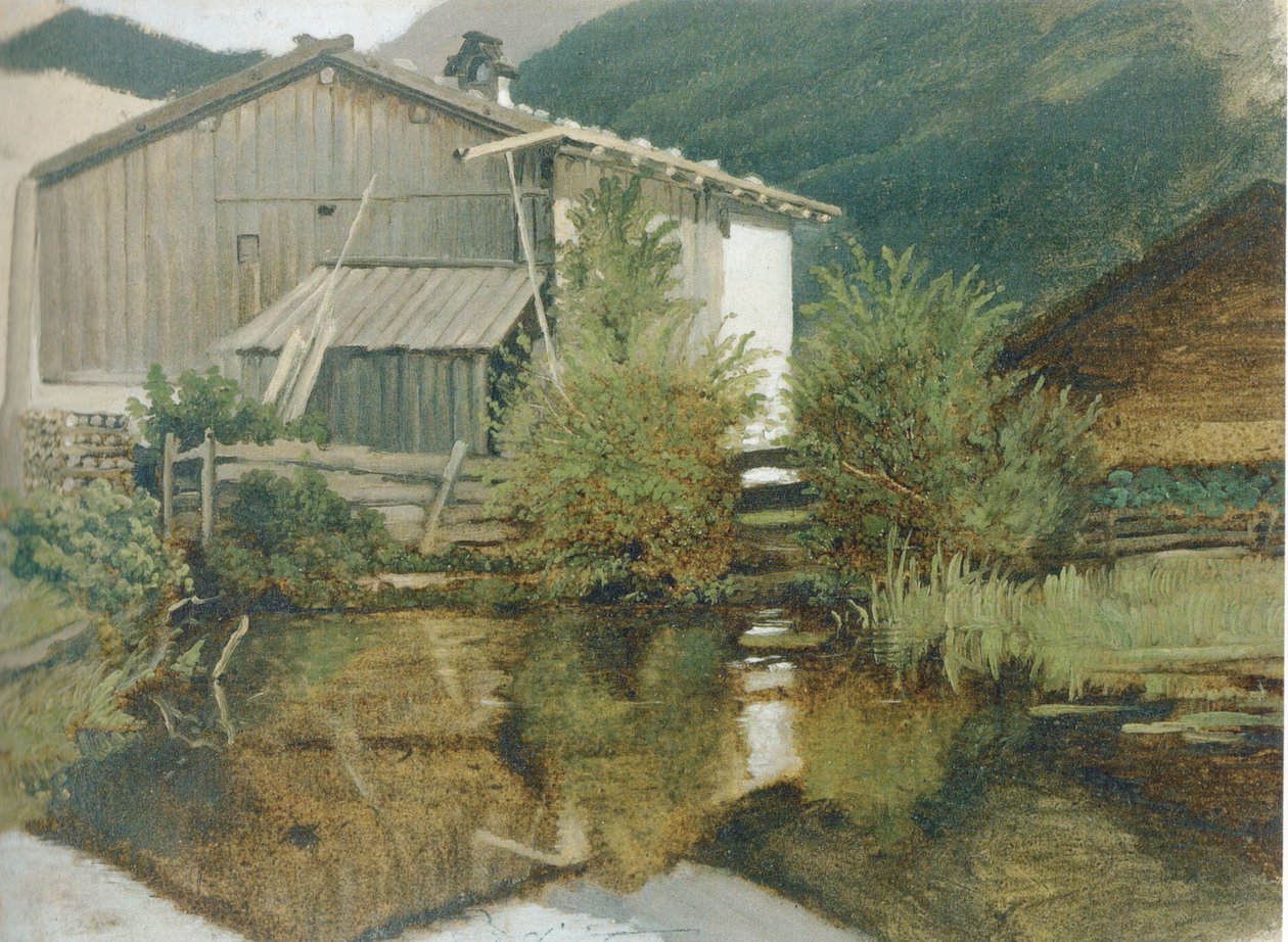 Il mulino di Gern da Carl Spitzweg