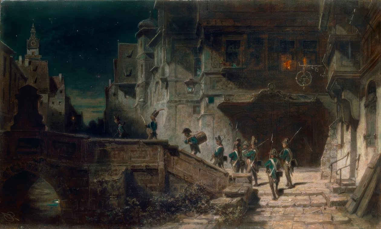 La guardia da Carl Spitzweg