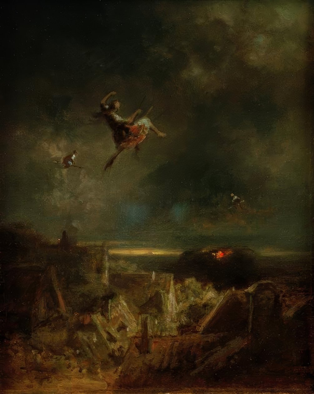 Cavalcata delle streghe da Carl Spitzweg