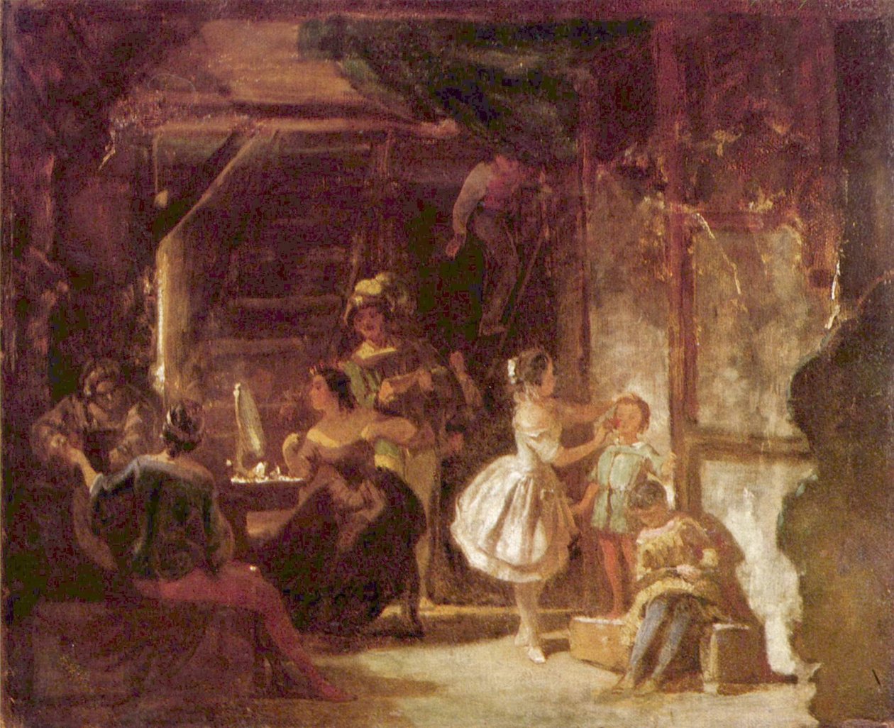 Dietro le quinte da Carl Spitzweg