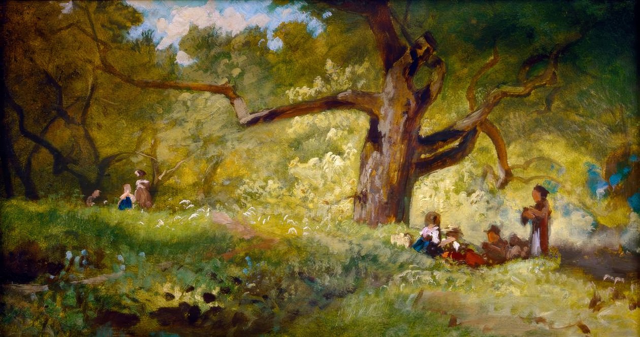 Nel bosco da Carl Spitzweg