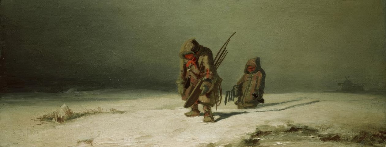 Regione polare (Gli Eschimesi) da Carl Spitzweg