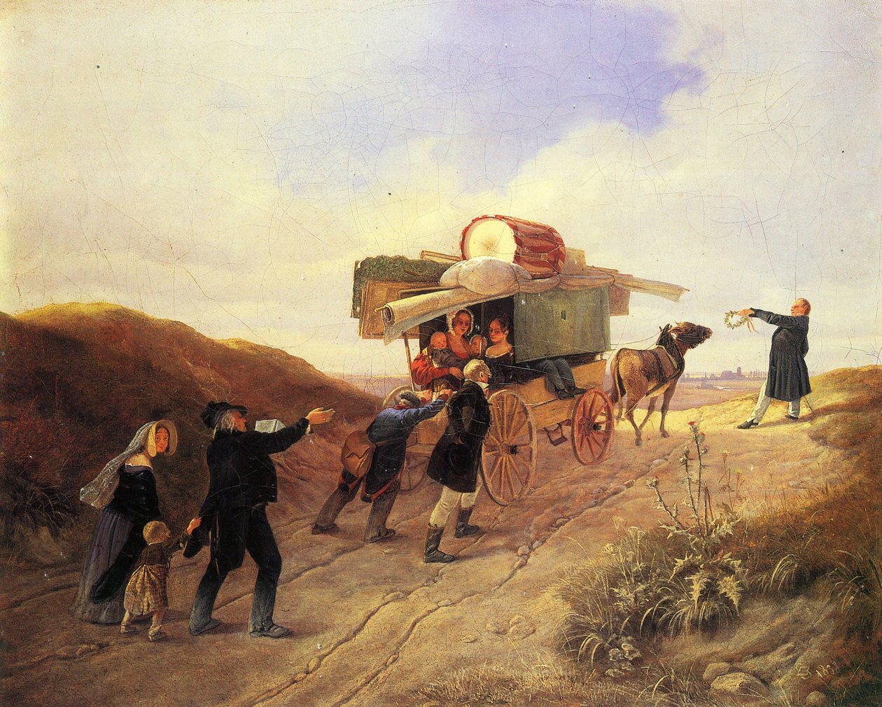 Comici itineranti da Carl Spitzweg