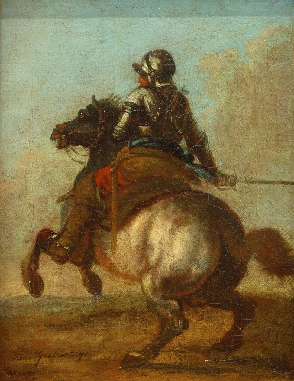 Ritratto equestre da Carl Spitzweg