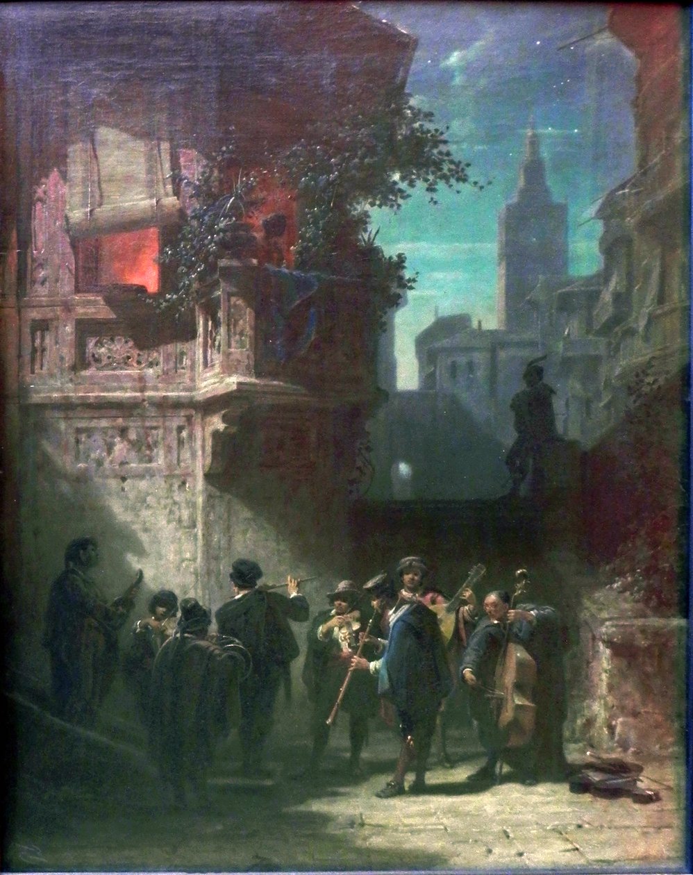 Serenata spagnola da Carl Spitzweg