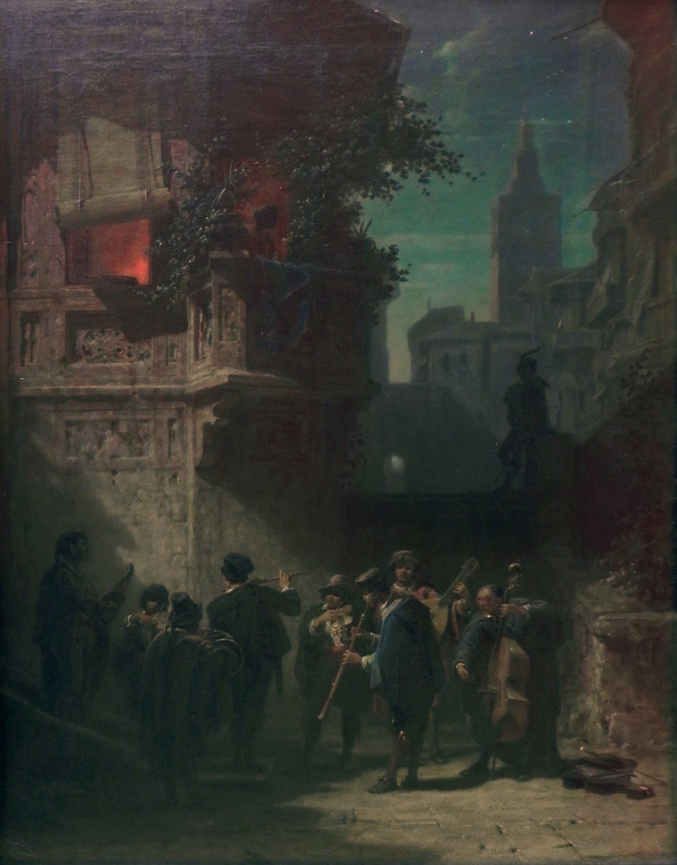 Serenata spagnola da Carl Spitzweg