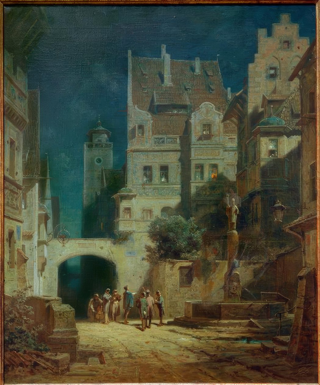 Serenata al chiaro di luna da Carl Spitzweg