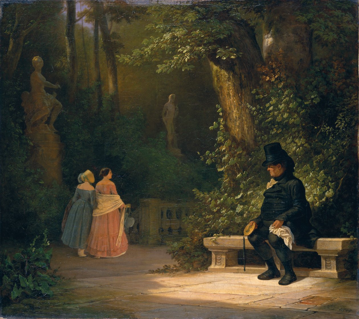 Il vedovo da Carl Spitzweg