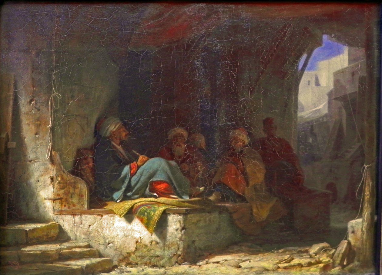 Turchi in un caffè da Carl Spitzweg