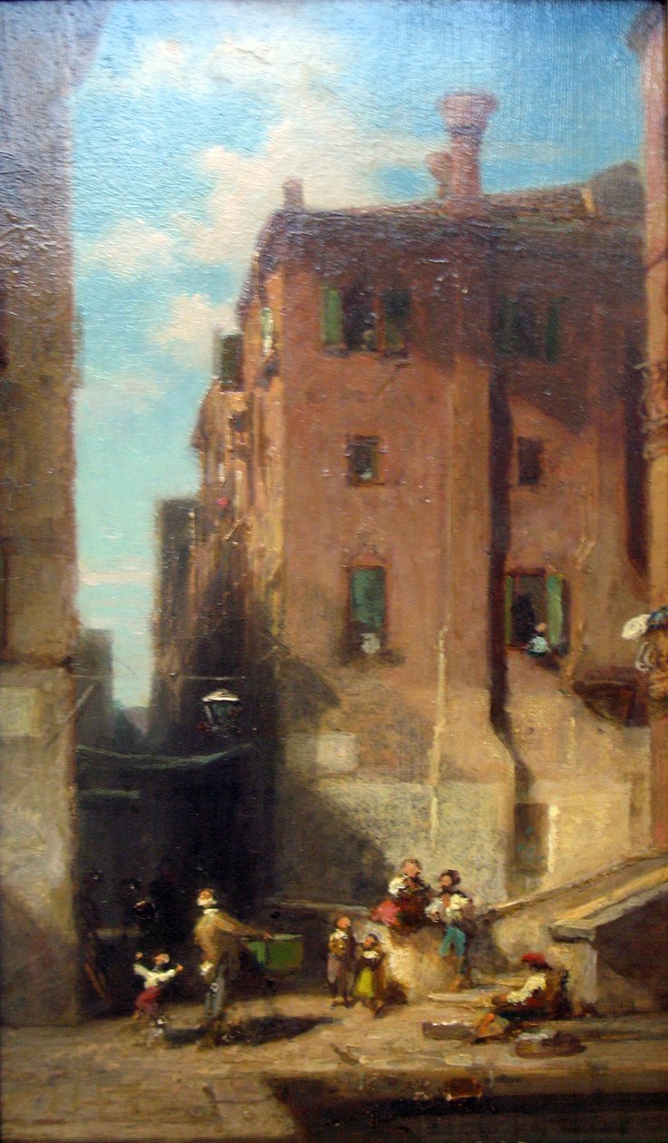 Via Veneziana da Carl Spitzweg