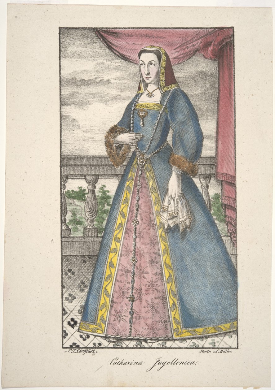 Caterina Jagellona da Carl Theodor Löwstädt