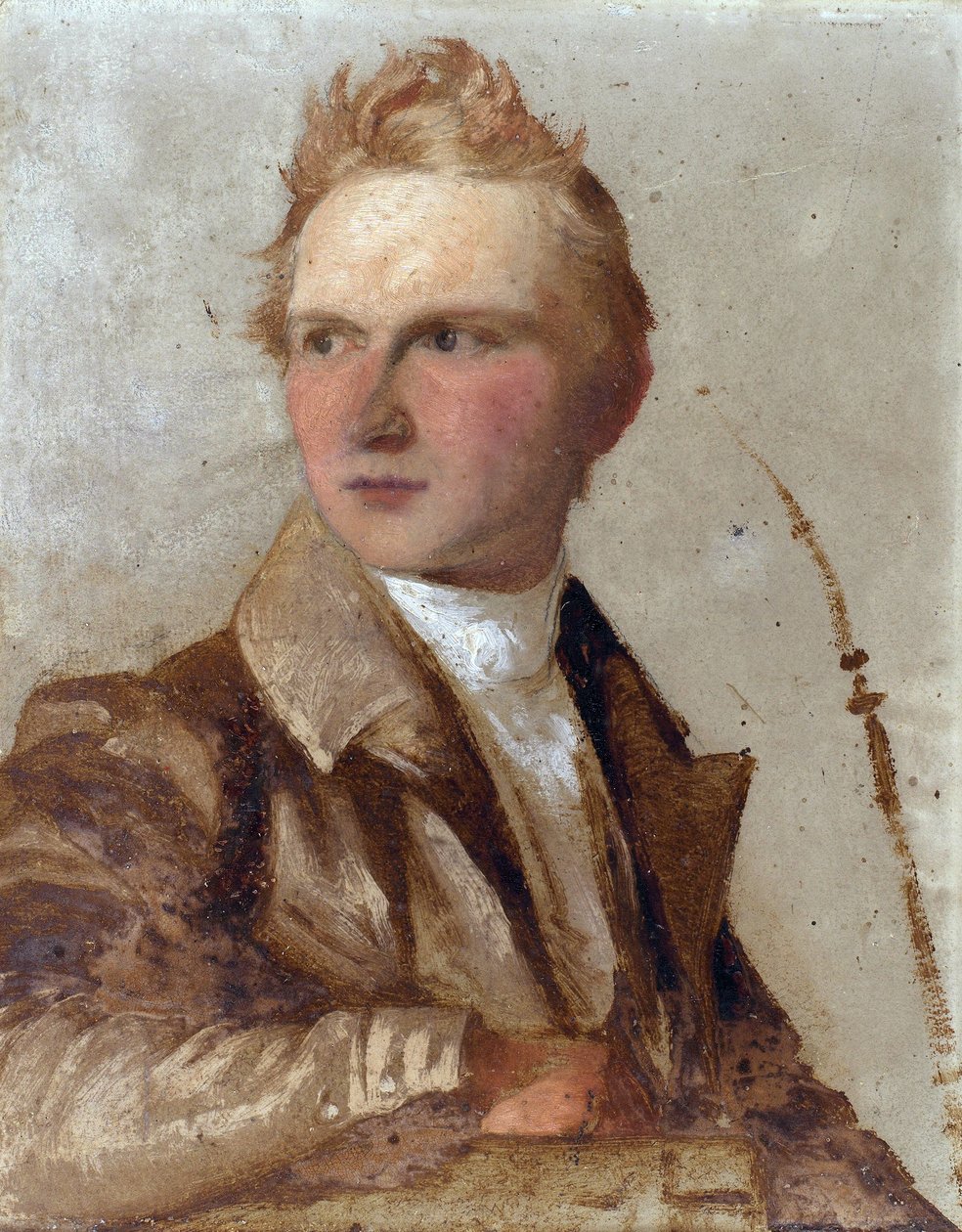 Ritratto di Wilhelm von Kügelgen (1802-1867) da Carl Timoleon von Neff