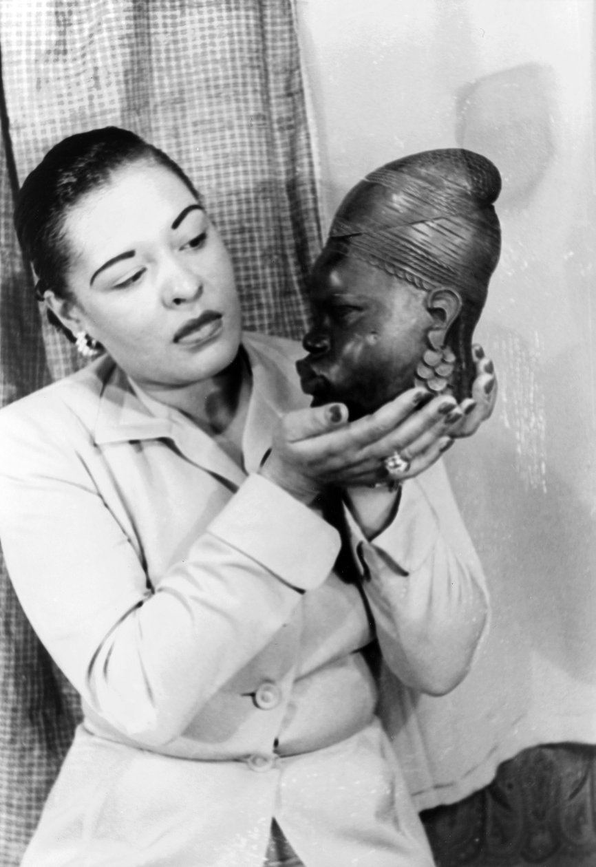 Billie Holiday (1915-1959) cantante jazz americana 23 marzo da Carl Van Vechten