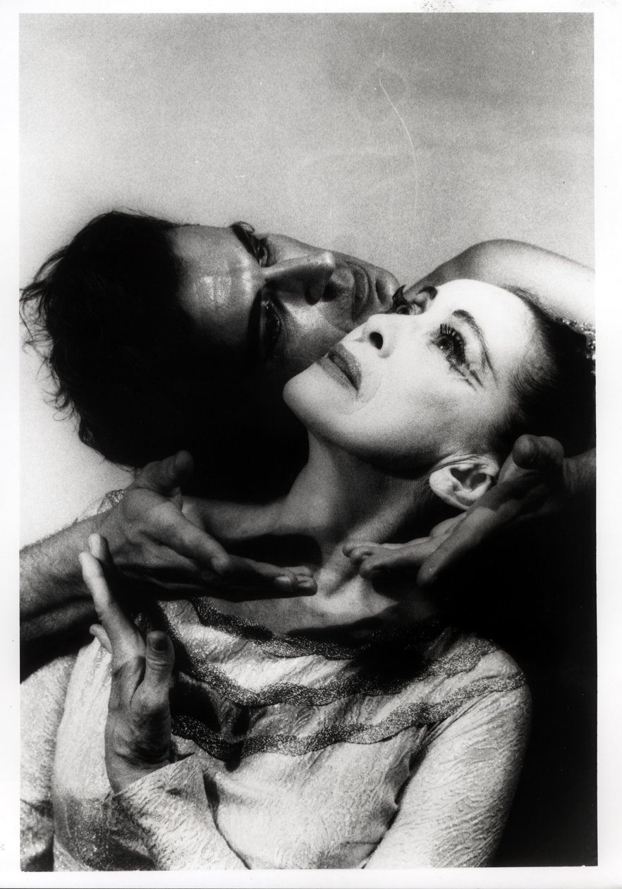 Martha Graham (1894-1991) e Bertram Ross (1920-2003) in "Visionary Recital", 27 giugno 1961 (stampa alla gelatina d