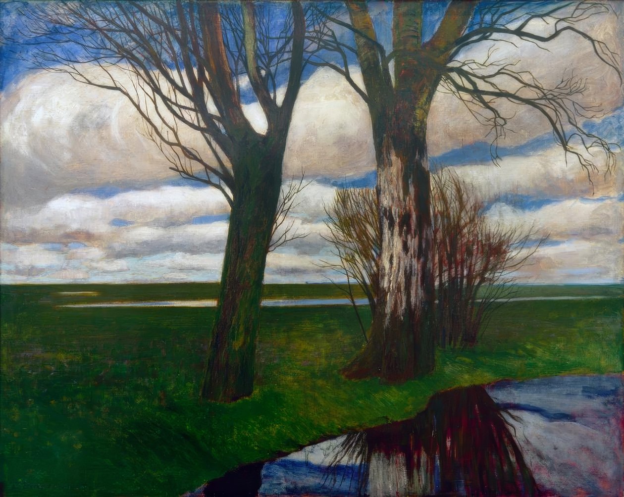 Paesaggio di brughiera da Carl Vinnen