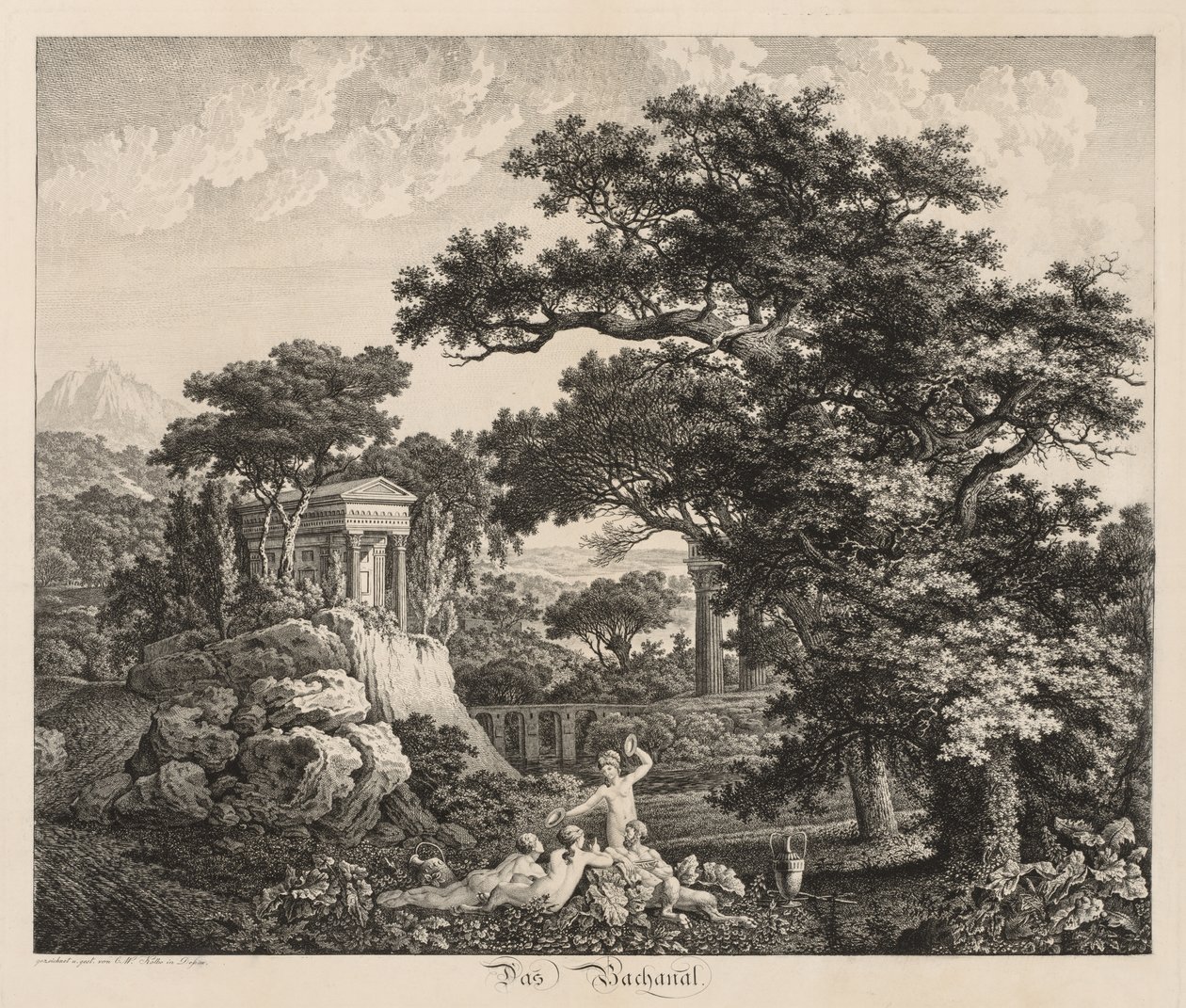 Das Bachanal da Carl Wilhelm I Kolbe