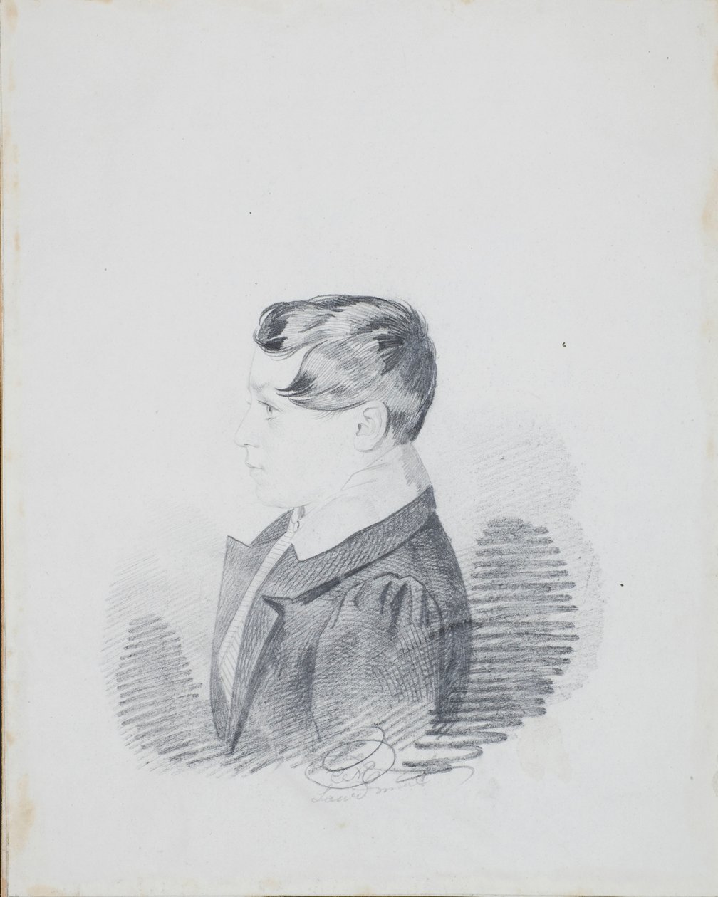 Ritratto del conte Leonid Mikhailovich Golitsyn 1806-1860, 1830s da Carl von Hampeln